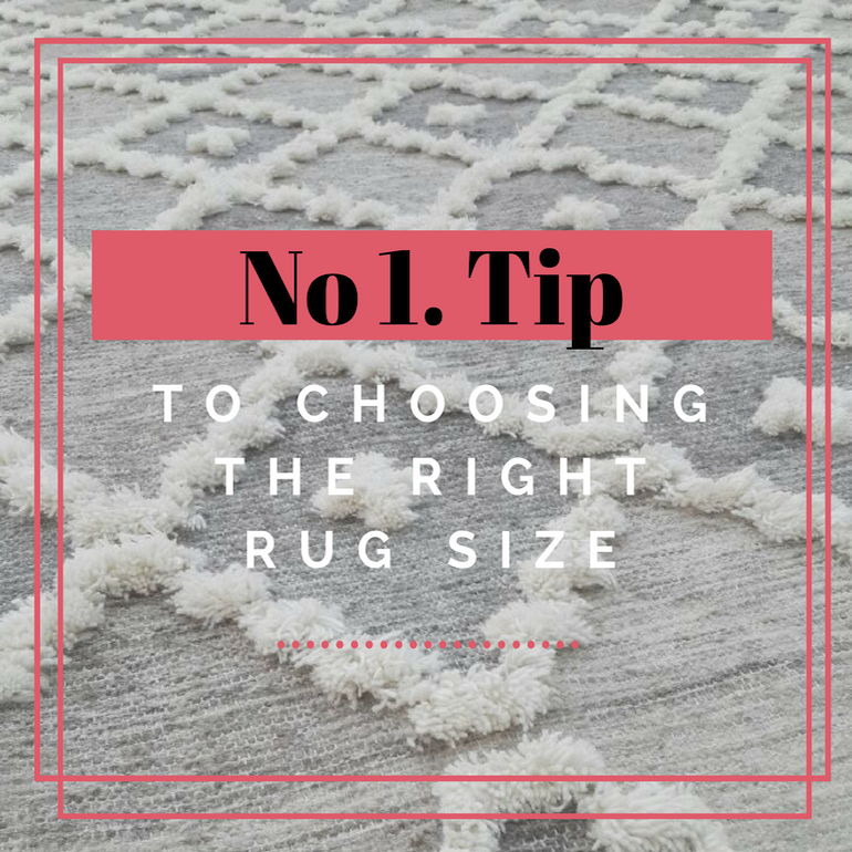 One Quick Tip - What Size Rug Do I Need?