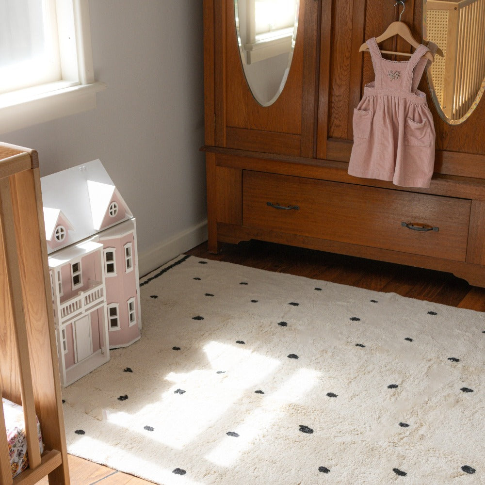 Wool and Cotton Rugs, Washable Rugs, Kids Rugs Non Toxic