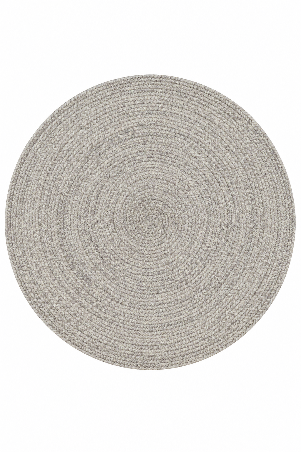Round Braided Rug - Stone - Oh Happy Home