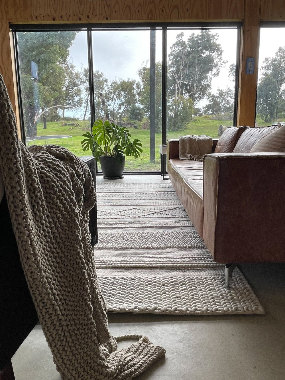 Jasper Rug Jasper Knit Wool Rug - Natural – Oh Happy Home