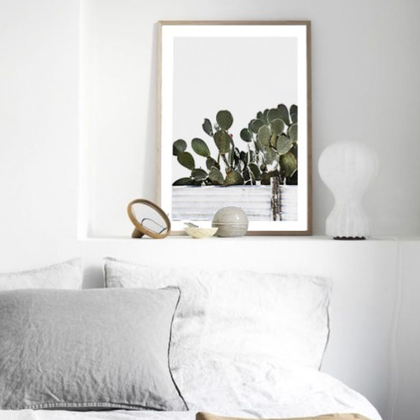 Bedroom Art - cactus