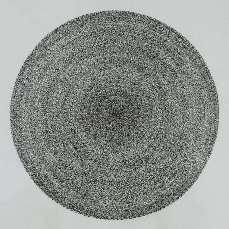 Round Braided Rug - Midnight – Oh Happy Home